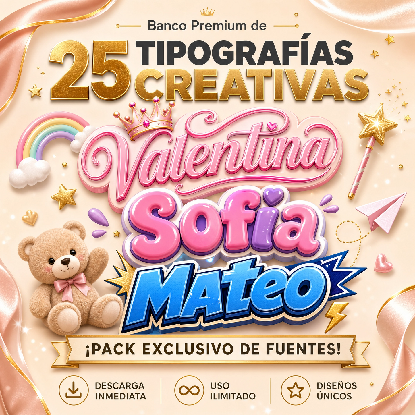 25 TIPOGRAFIAS CREATIVAS