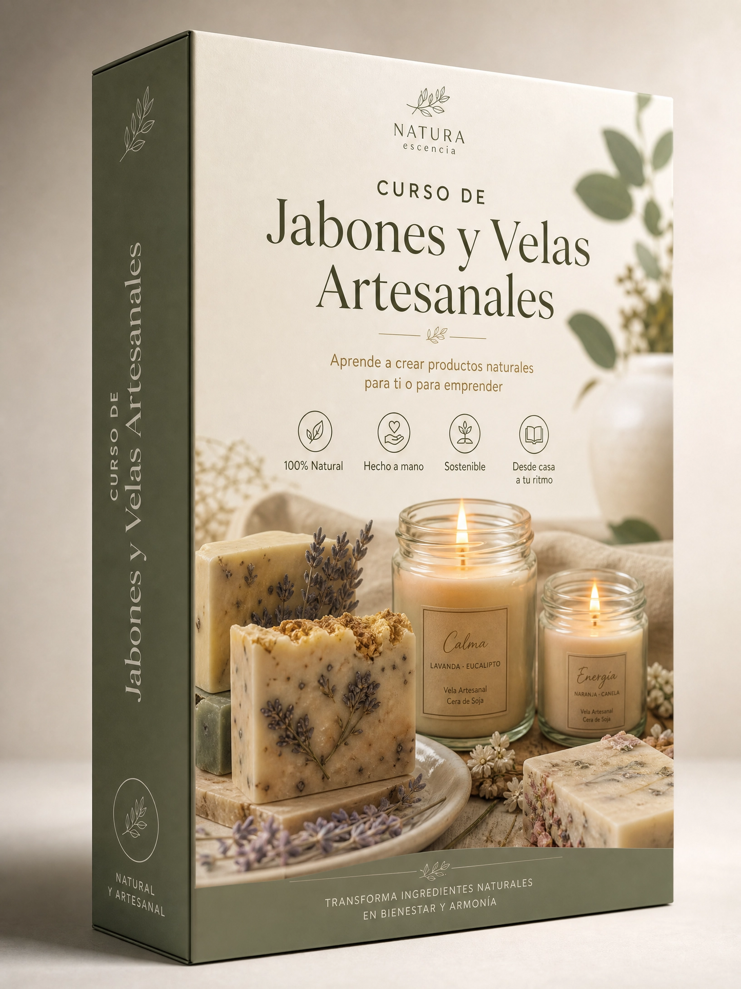 🕯️ Curso de Jabones y Velas Artesanales