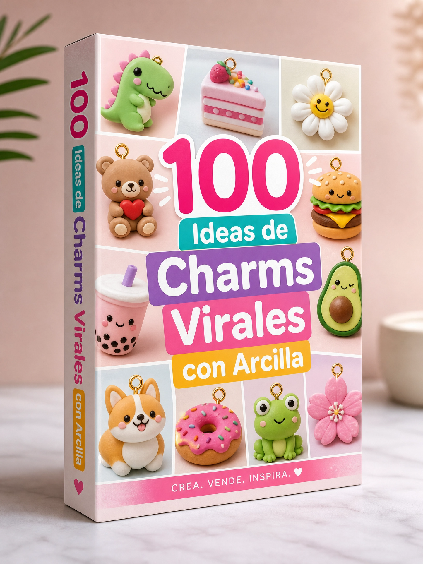 ✨ 100 Manualidades de Charms Virales con Arcilla